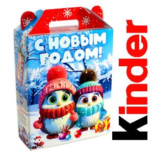 Детский подарок на Новый Год в жестяной упаковке весом 830 грамм по цене 3297 руб в Краснодаре